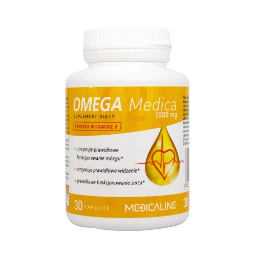 Medica - Omega 1000mg - 30 kapsułek Medica - Omega 1000mg - 30 kapsułek